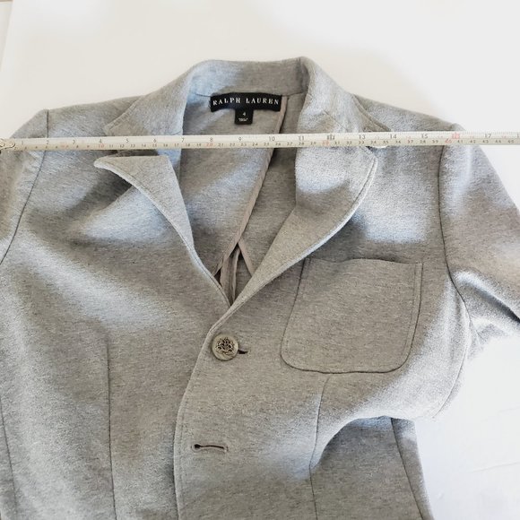 😍 RALPH LAUREN Luxury Equestrian Cotton Blazer - Picture 9 of 16